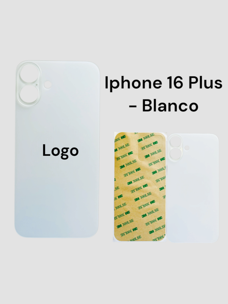 tapa trasera iphone 16 plus
