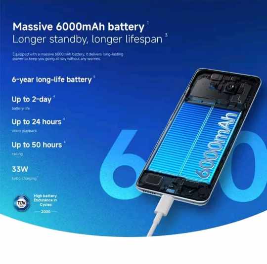 Xiaomi Redmi Note 15 4G NFC 6,77" – Helio G100-Ultra, Cámara de 108 MP y Batería de 6000 mAh - Imagen 7
