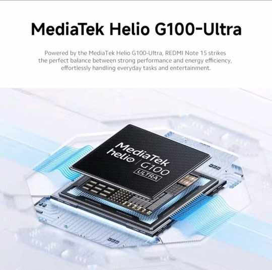 Xiaomi Redmi Note 15 4G NFC 6,77" – Helio G100-Ultra, Cámara de 108 MP y Batería de 6000 mAh - Imagen 6