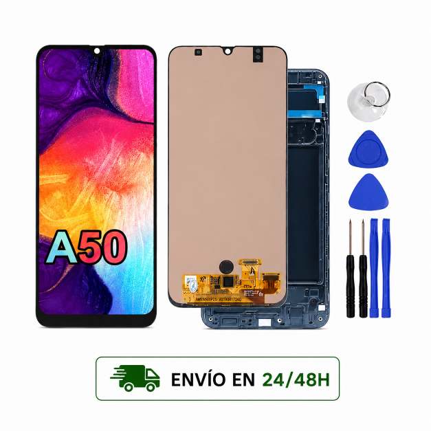 Pantalla LCD Super Amoled para Samsung A50 A505 A505F A505FN A505GN A505FM
