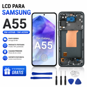 Pantalla LCD de 6,6 Samsung Galaxy A55 5G