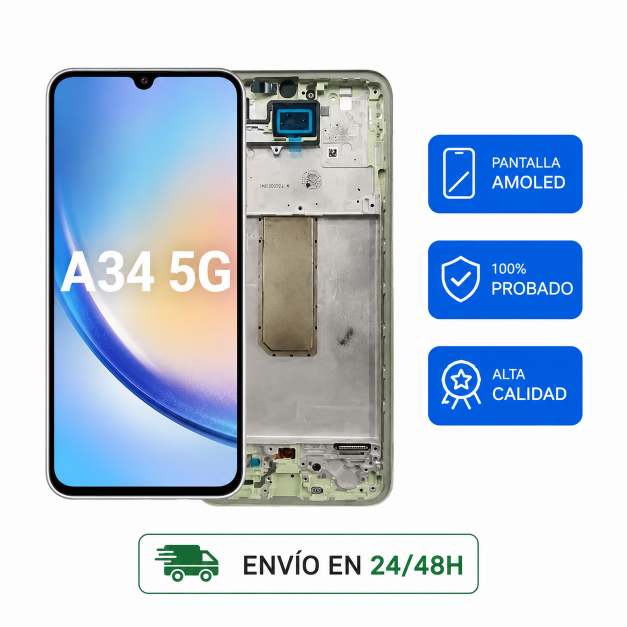 Pantalla LCD para Samsung Galaxy A34 5G A346E A346B A346M